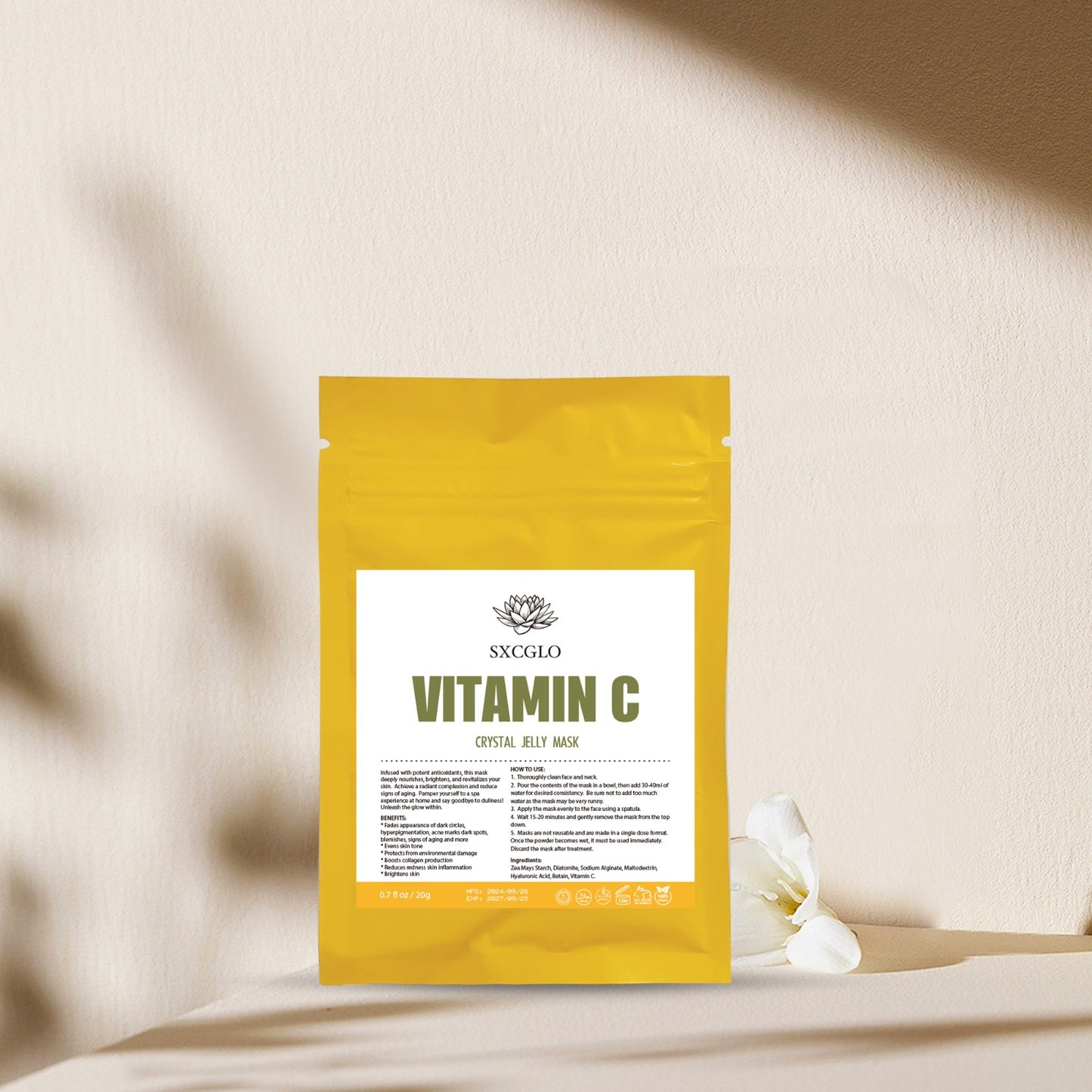 New! Vitamin C Glow Mask