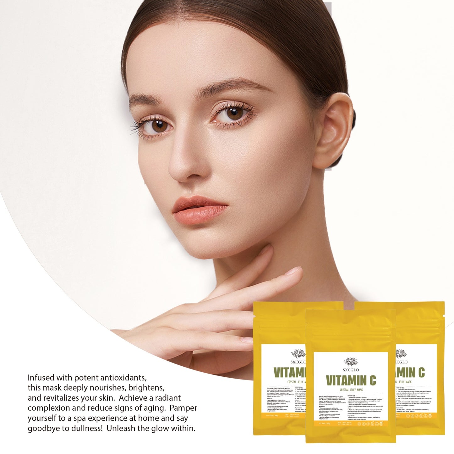 New! Vitamin C Glow Mask