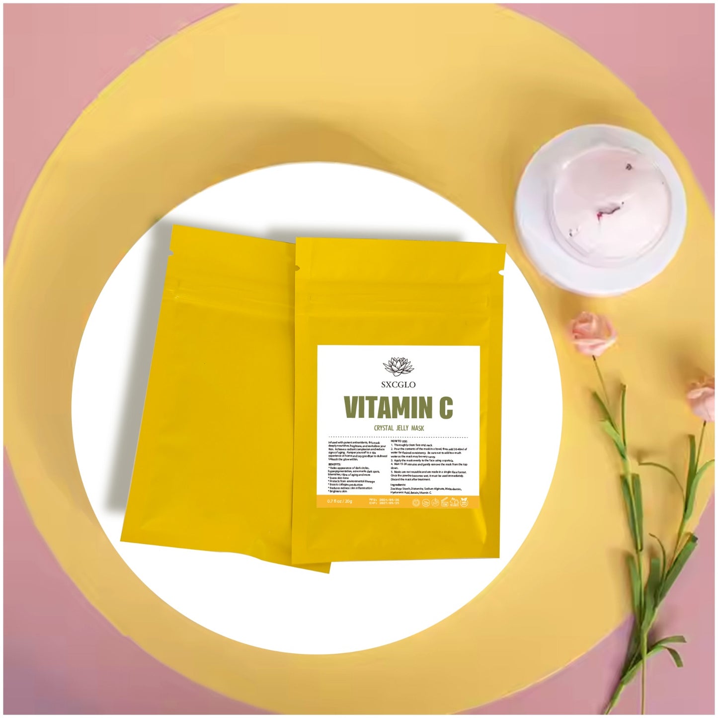 New! Vitamin C Glow Mask