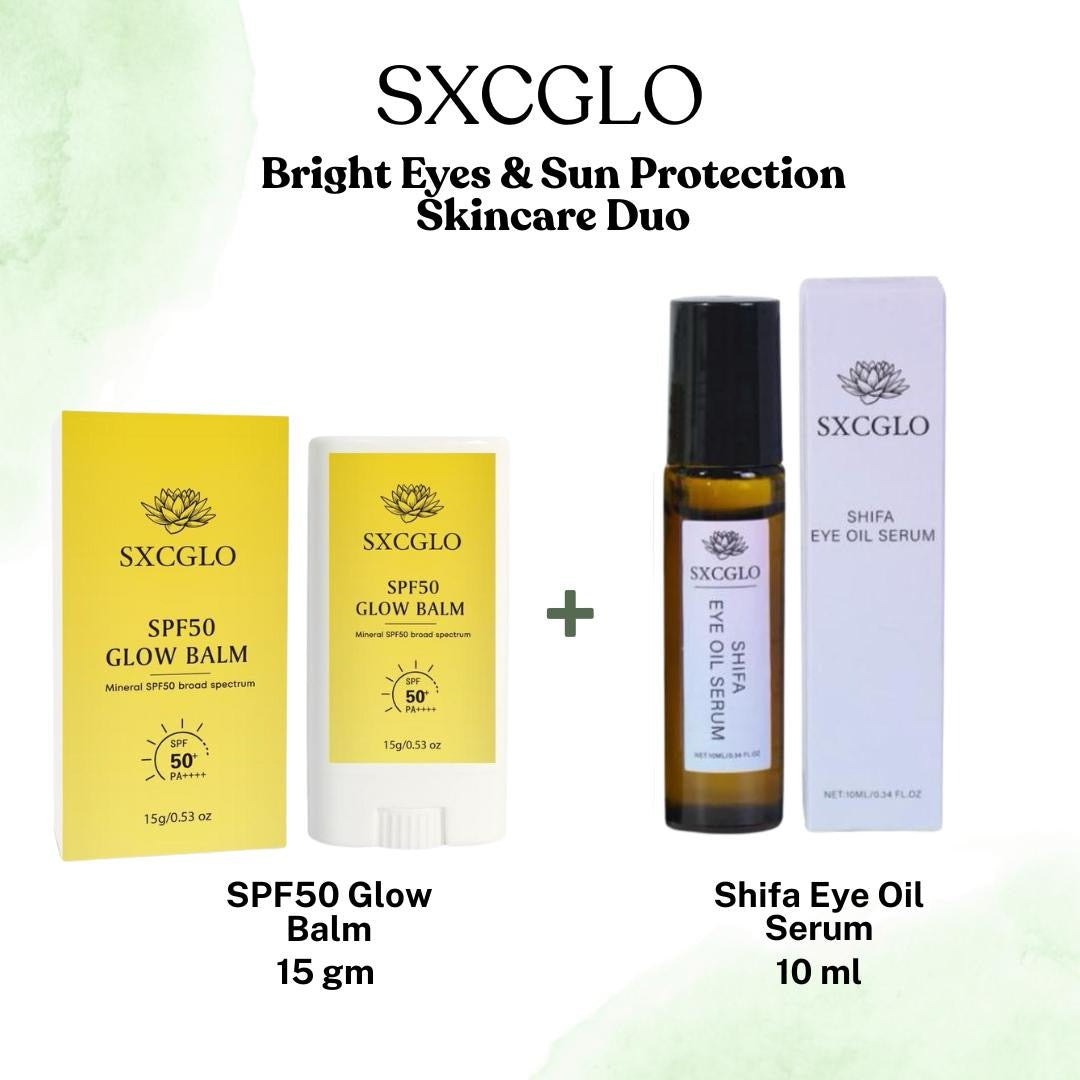 Bright Eyes & Sun Protection Skincare Duo