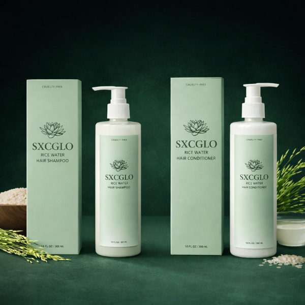 New! Sunnah Rice Water Hair Care Bundle