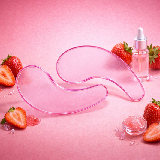 Collagen Peptide Strawberry Eye Mask x 3