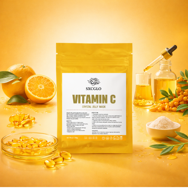Face Masks Bundle for Skin Repair and Skincare Green tea vitamin c and 24k gold