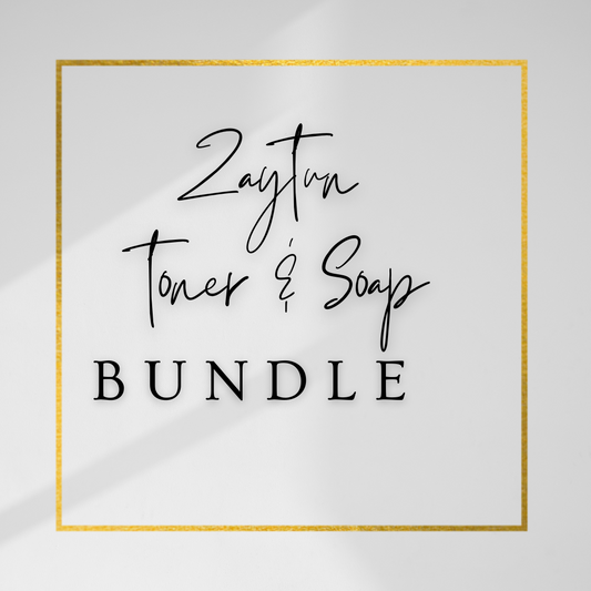 Zaytun olive oil soap and toner bundle