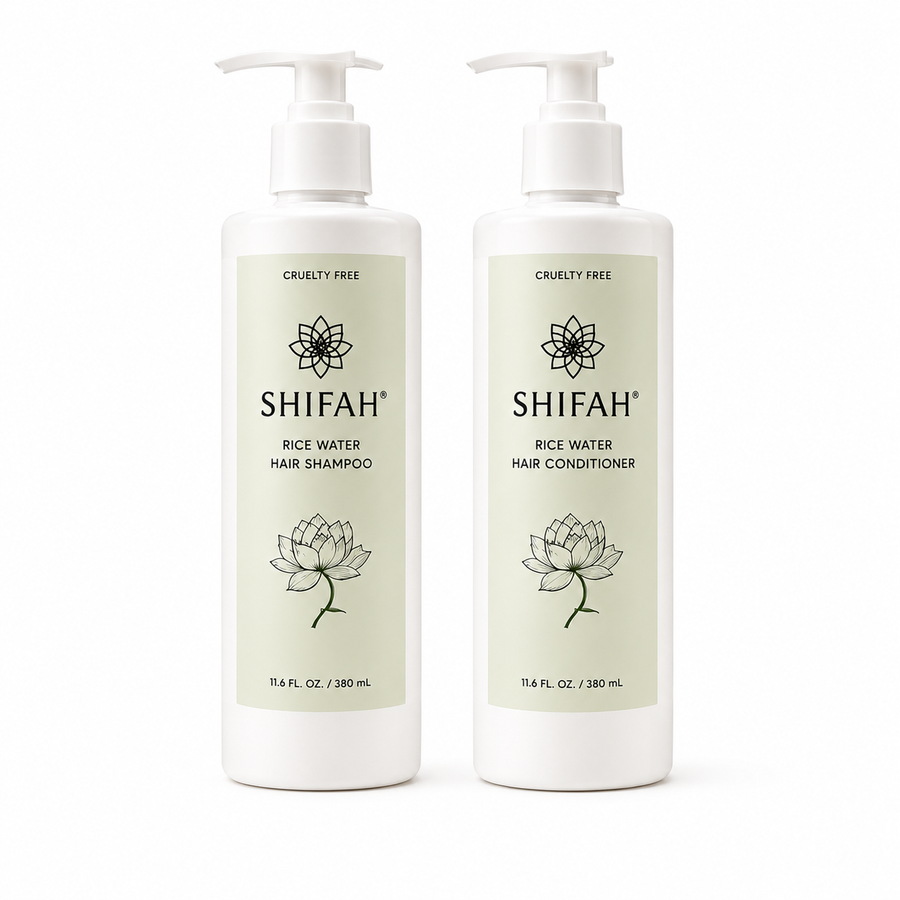 SHIFAH Rice Water Shampoo & Conditioner Bundle