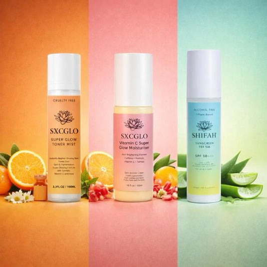 Umrah Hajj Skincare Bundle - Natural, Fragrance-Free Ingredients