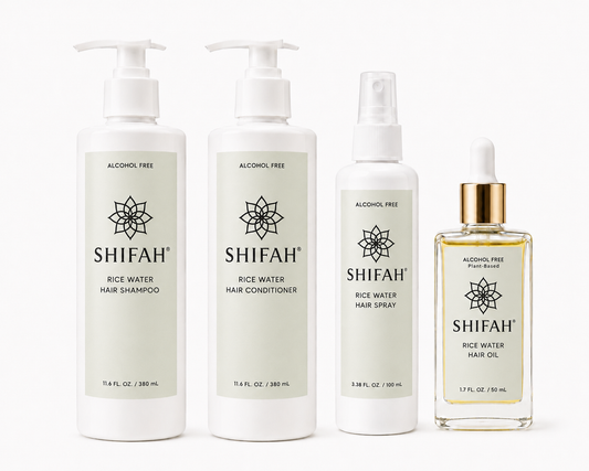 New! Sunnah Rice Water Hair Care Bundle