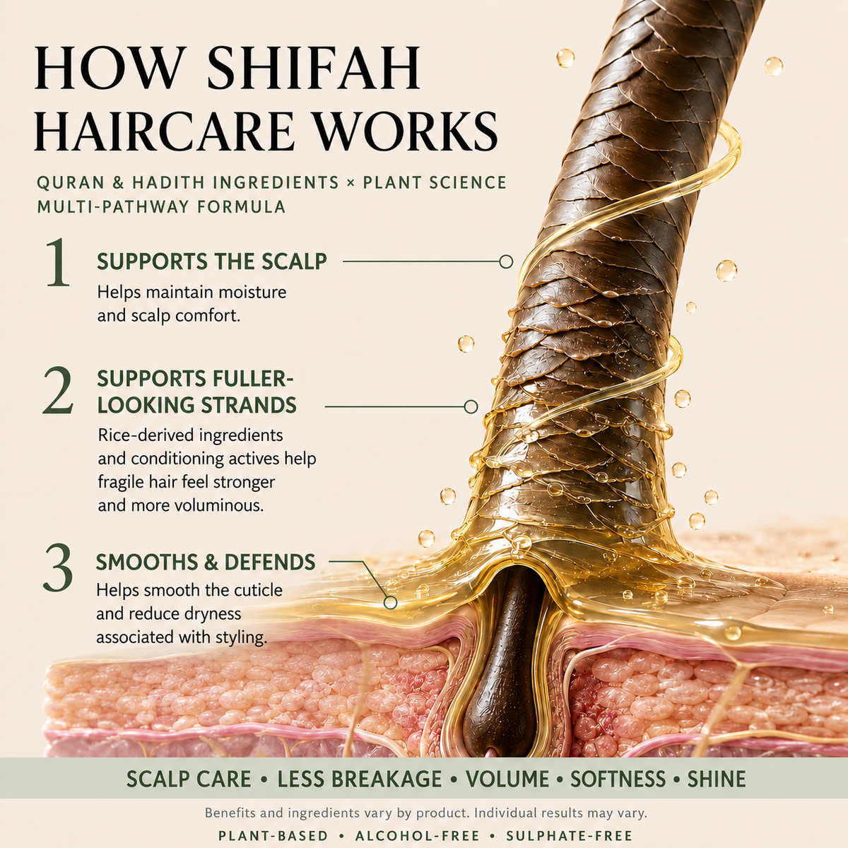 Advance Rice Water Sunnah Hair Shampoo & Conditioner Bundle