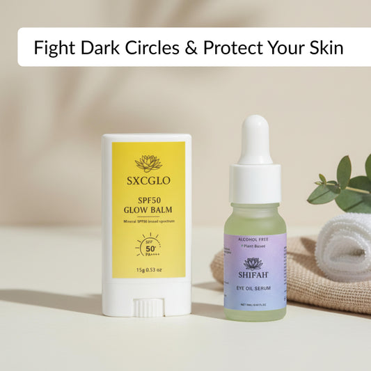 Bright Eyes & Sun Protection Skincare Duo