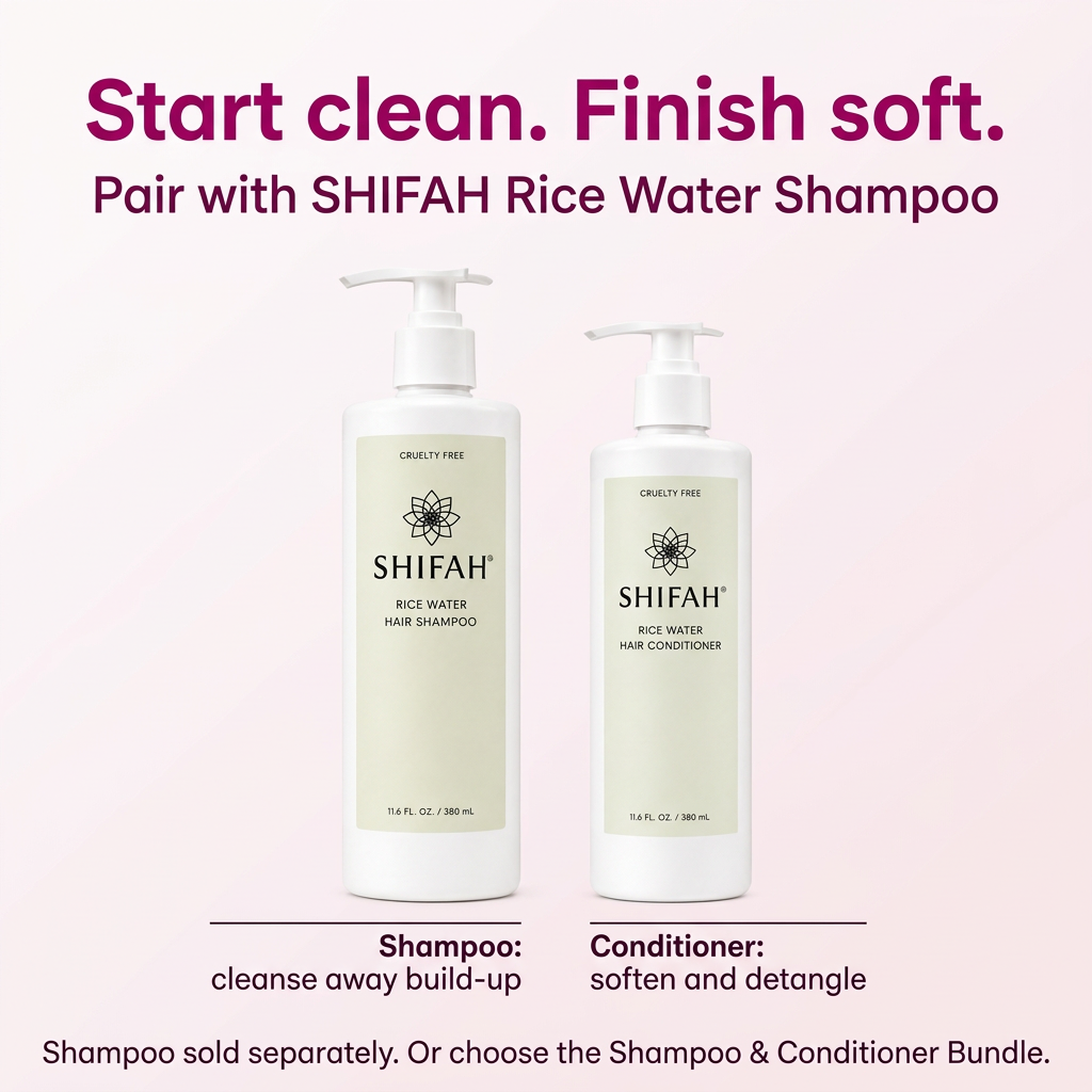 SHIFAH Conditioner and Shampoo pairing