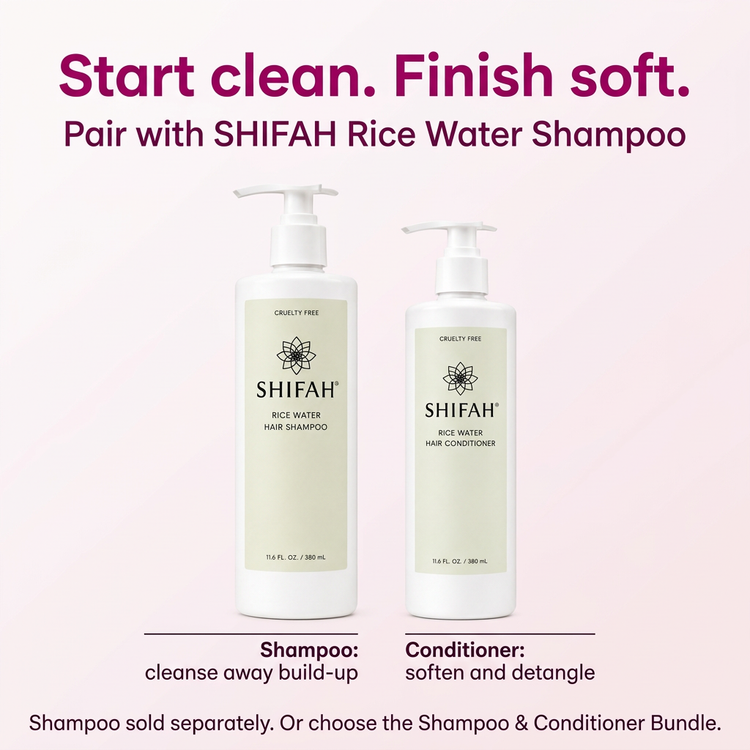 SHIFAH Conditioner and Shampoo pairing