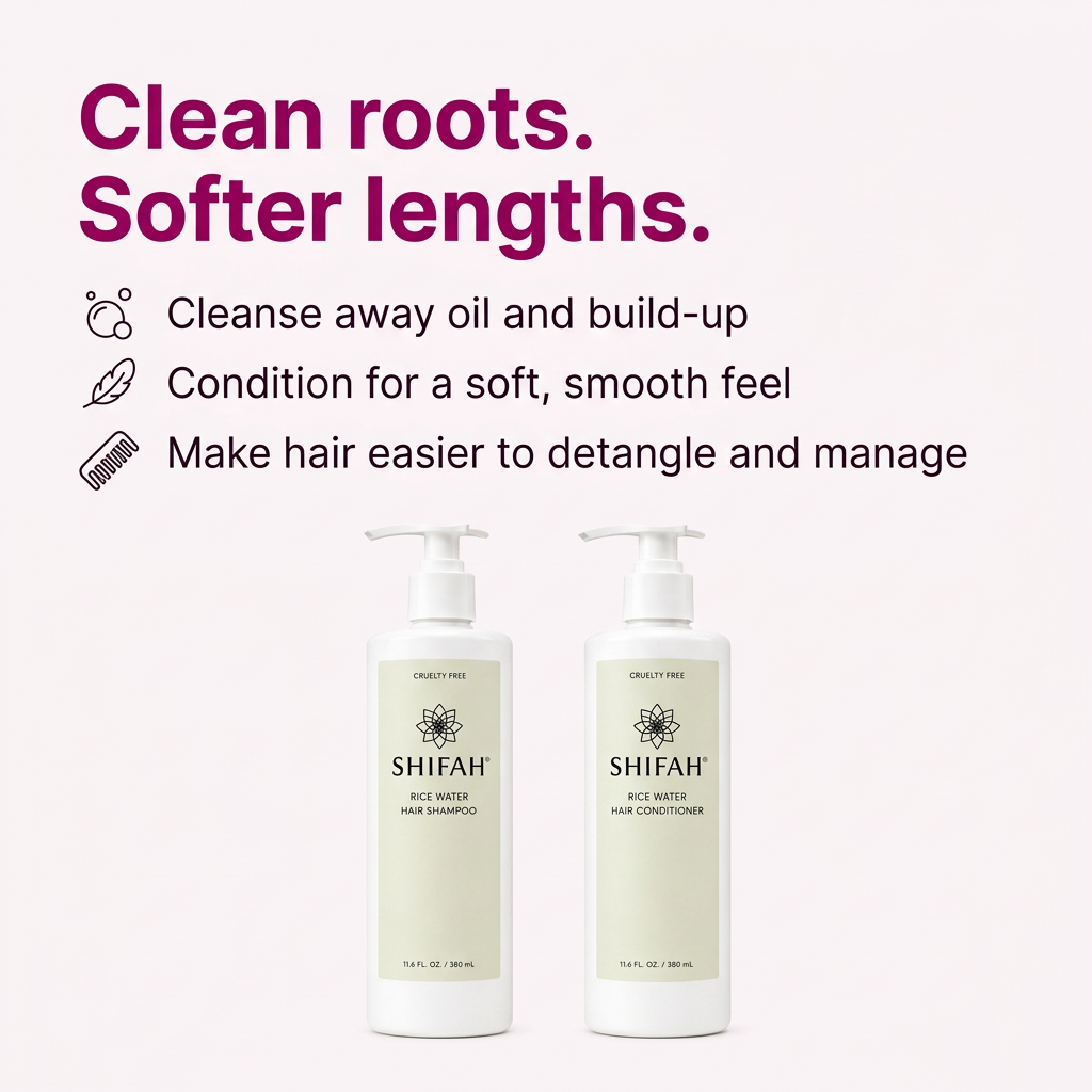 SHIFAH Shampoo and Conditioner benefits