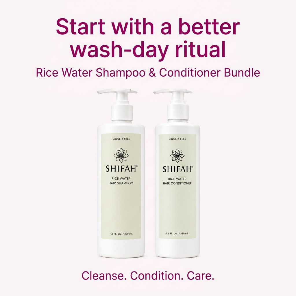 SHIFAH Shampoo and Conditioner Bundle hero