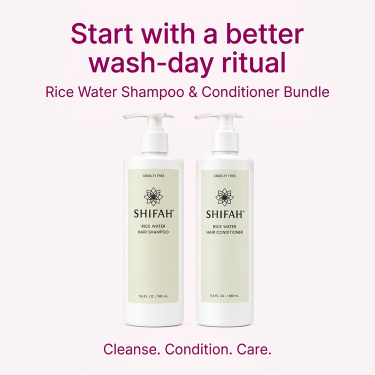 SHIFAH Shampoo and Conditioner Bundle hero