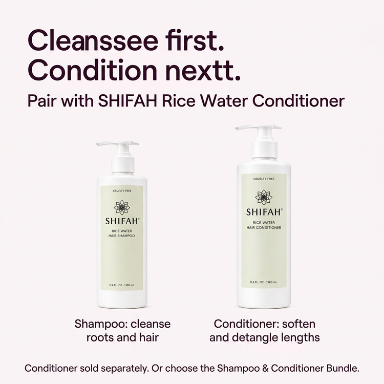 SHIFAH Shampoo and Conditioner pairing